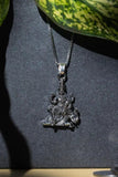 Laxmi on Hatiji Oxidized Pendant with Chain